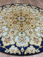 Круглый безворсовый ковер 120х120 для дома