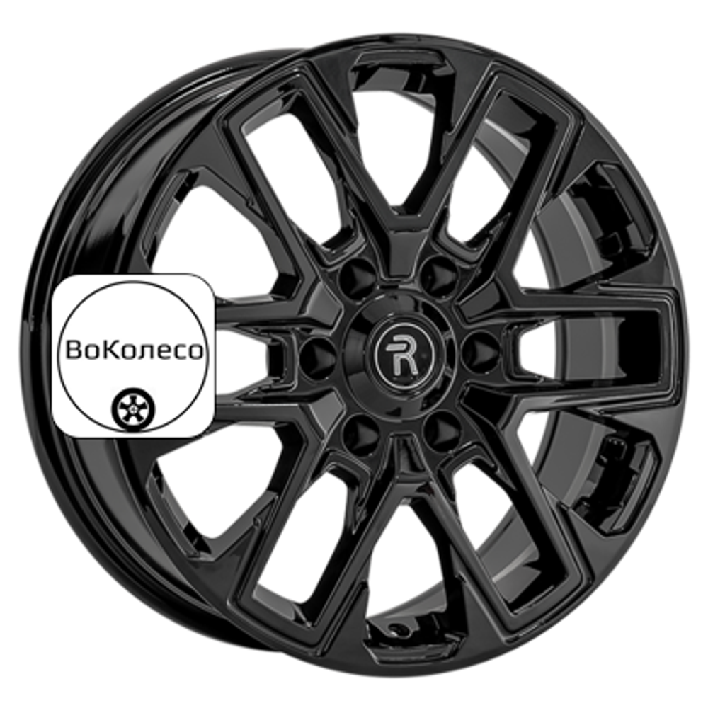 7x18/6x114,3 ET45 D66,1 DF5 BK (конус, C570) Replay