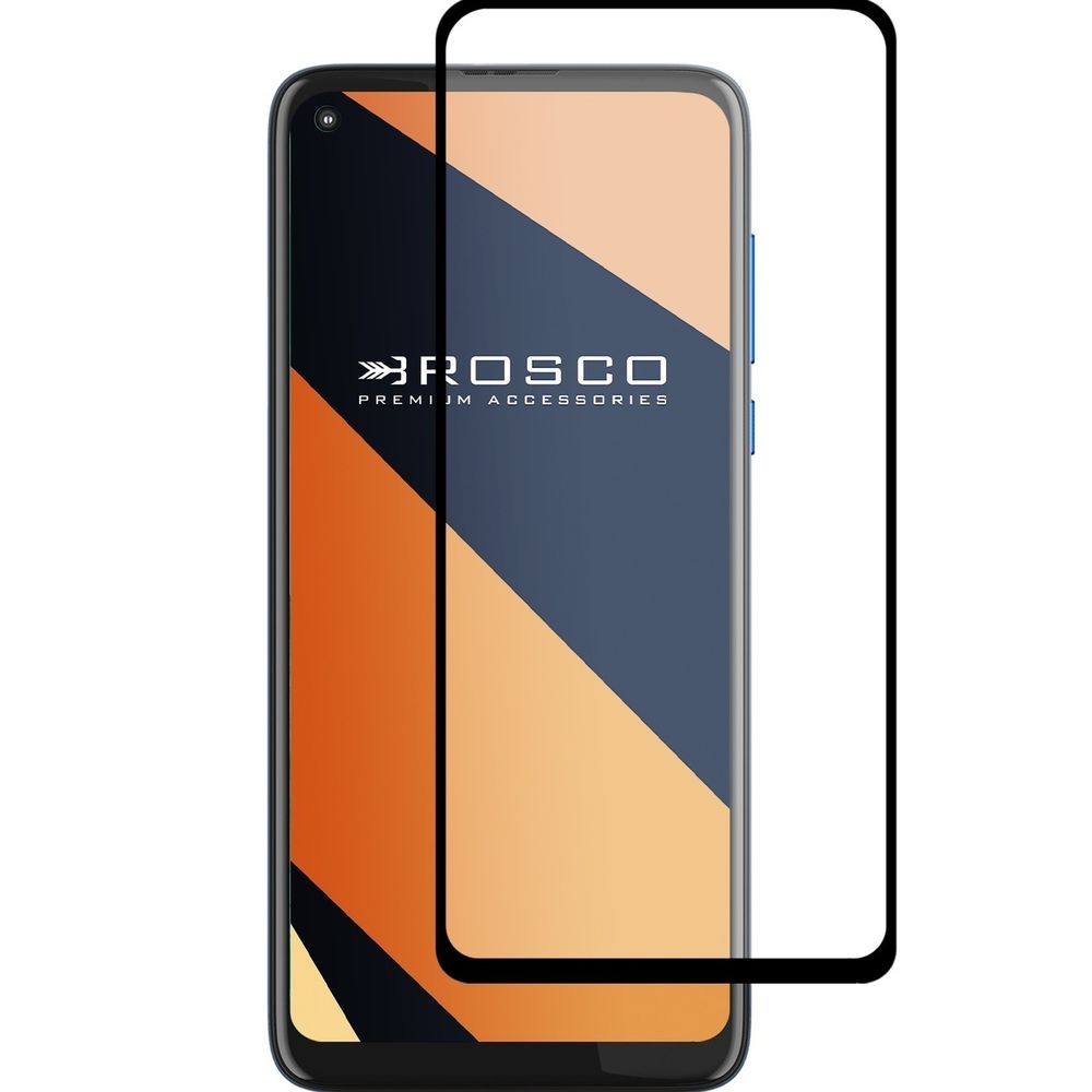 Защитное стекло ROSCO для Motorola Moto G8 оптом (арт. MOTO-G8-FSP-GLASS-BLACK)