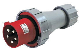 Вилка кабельная IP67 63А 3Р+РЕ 380В TDM SQ0611-0001