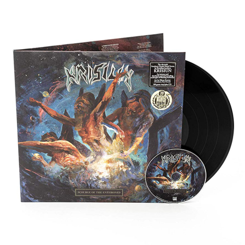 Krisiun / Scourge Of The Enthroned (LP+CD)