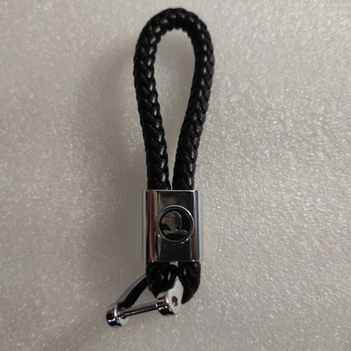 Брелок "Skoda" веревка (черный) (1 шт.)