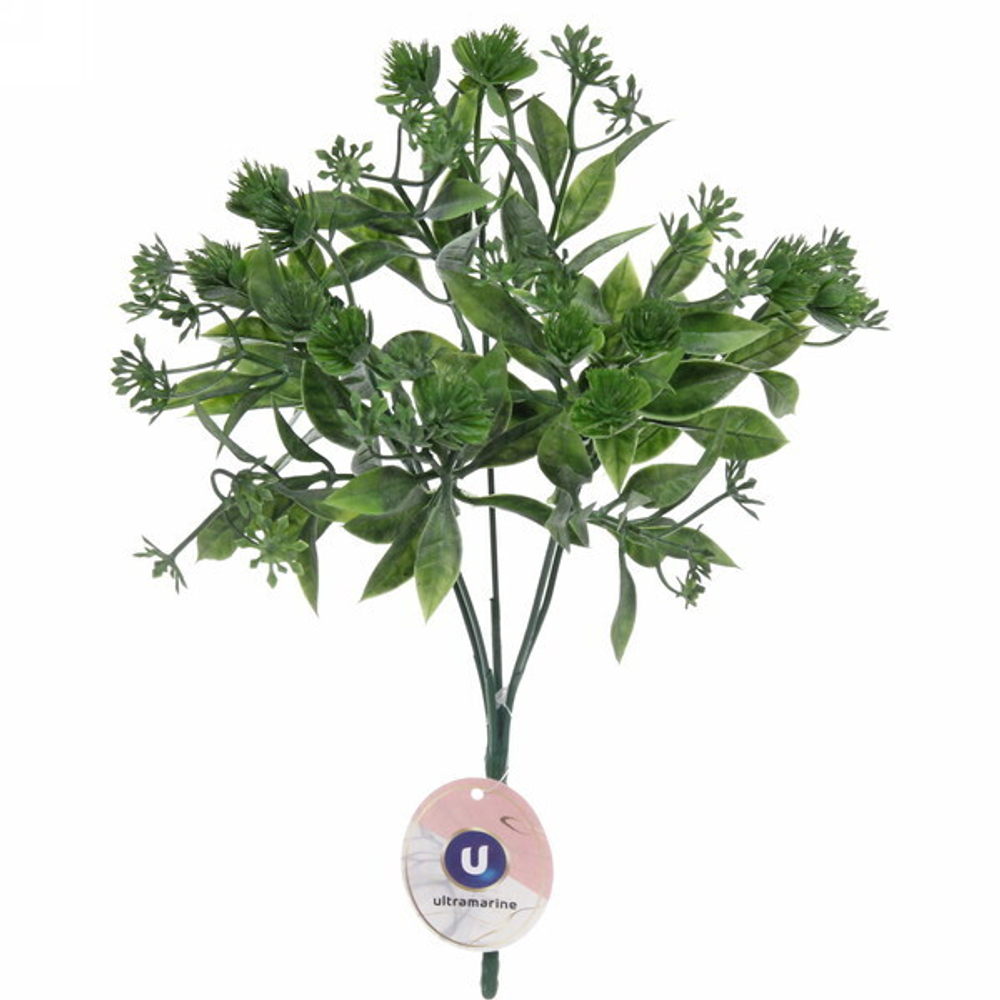 Искусственные цветы «Полевой букет» 28см цвет зеленый 17