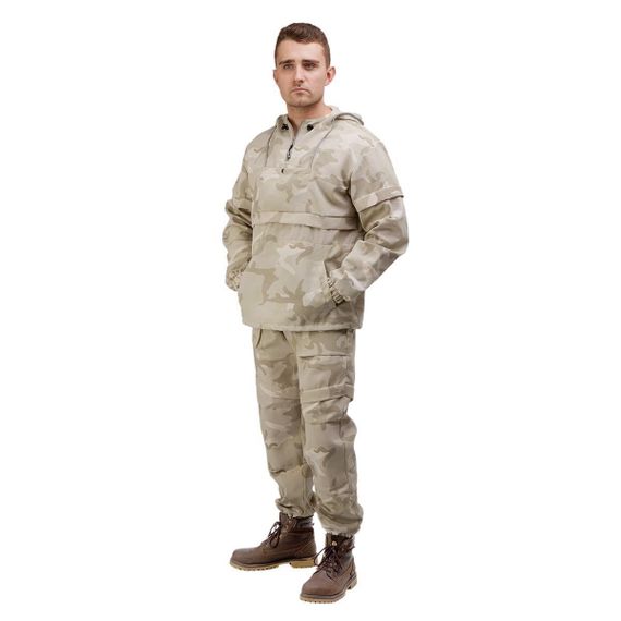 Костюм противоэнцефалитный Helios СТОП-КЛЕЩ р. 60-62 бежевый камуфляж