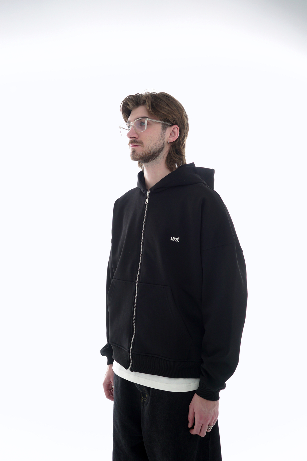 Худи UNIFORM Heavy Zip unf. черный