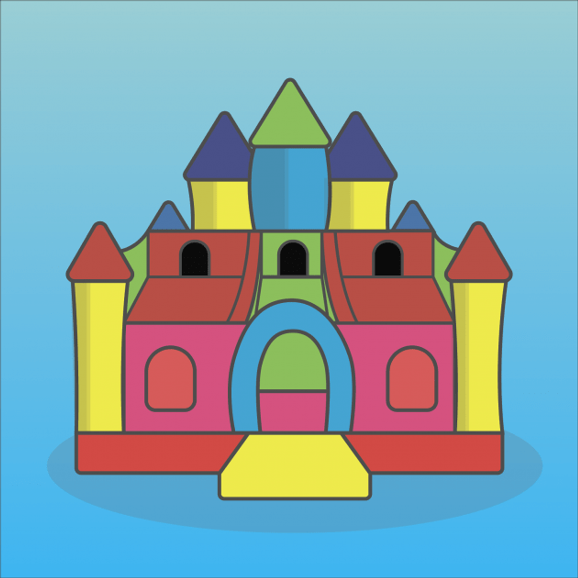 Качество коммерческих надувных батутов от "БатутМастер"