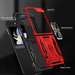 Чехол Safe Case с кольцом и защитой камеры для Samsung Galaxy Z Flip 6