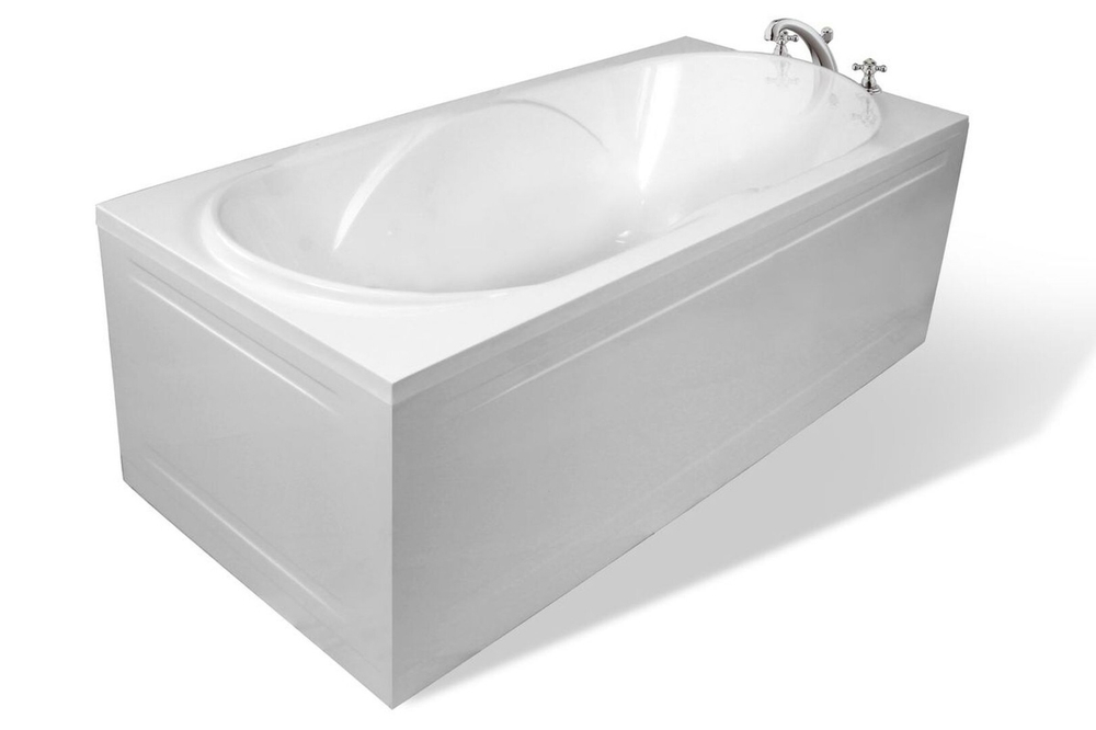 Ванна из литьевого мрамора Эстет Астра 170х80 белая, ФР-00000620