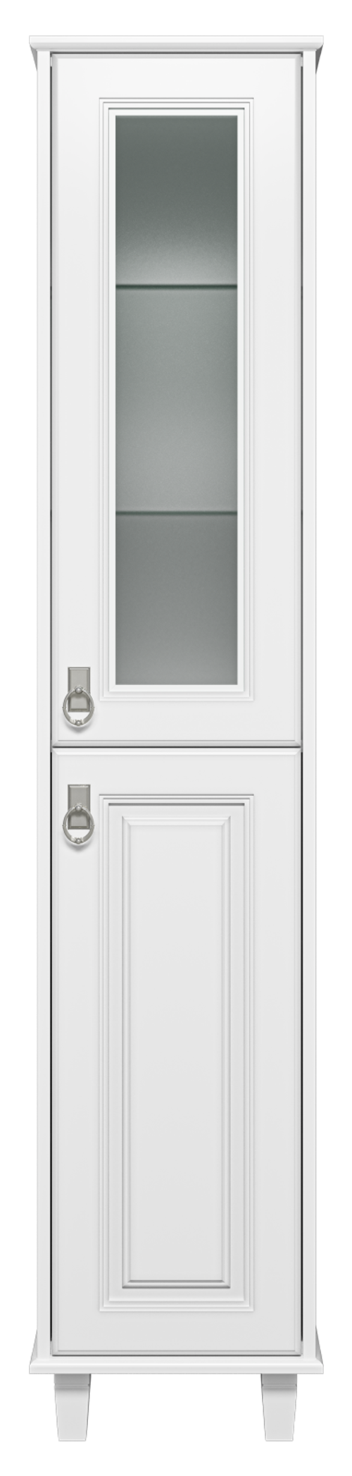 Шкаф - пенал Misty Версаль 35 правый (белый)