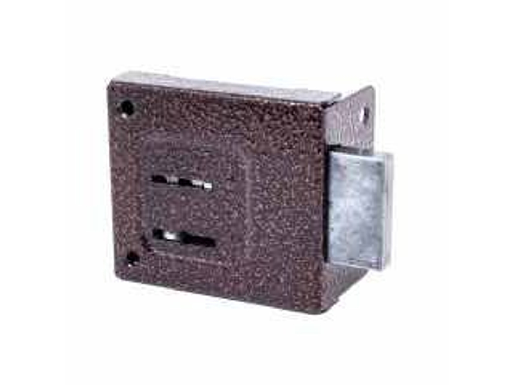 Замок накладной ЗН4-1 медь Птимаш (18шт/уп)