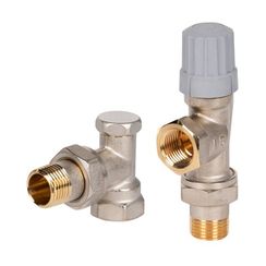 Набор термостатический для радиатора осевой Royal Thermo 1/2quot; Click