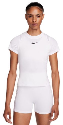 Женская теннисная футболка Nike Court Dri-Fit Advantage Top - White