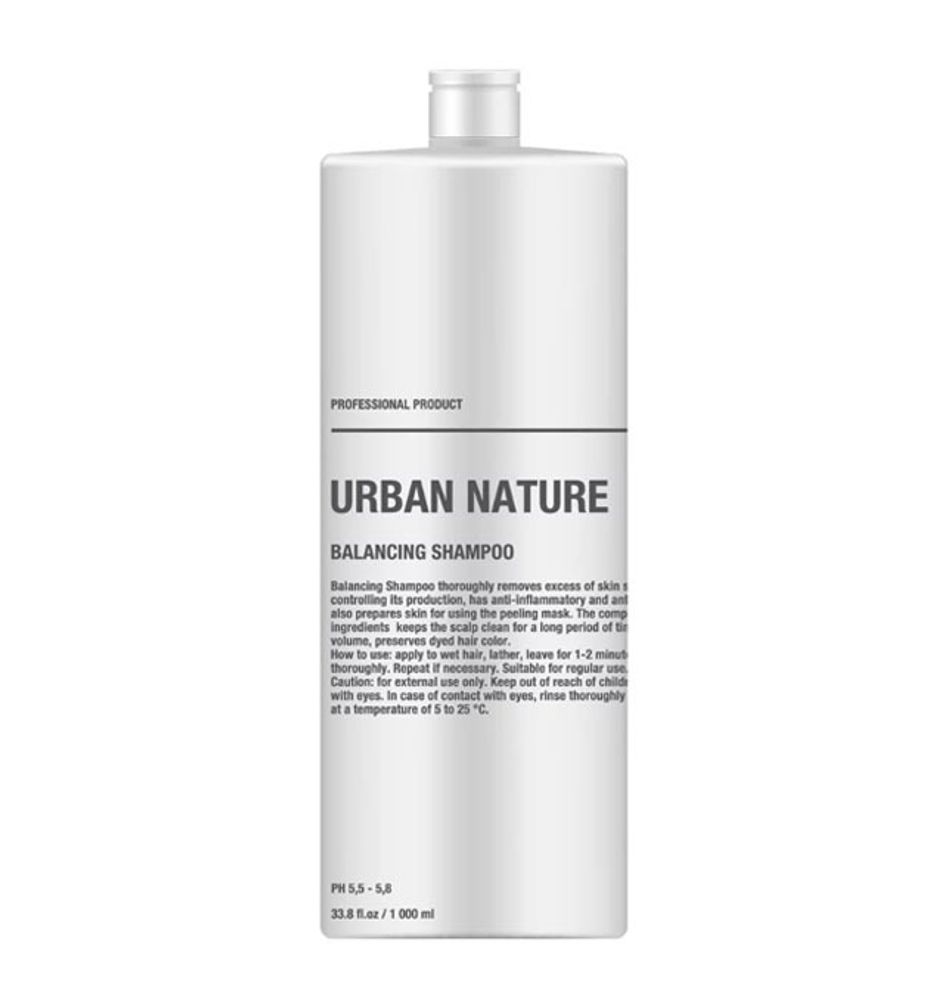 Urban Nature BALANCING Шампунь Балансирующий для жирной кожи