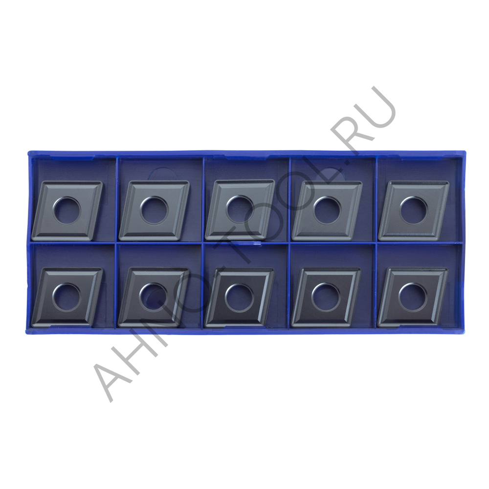 Пластина твердосплавная ISO CNMG190612-PMD ACP20B AHNO по стали, получистовая