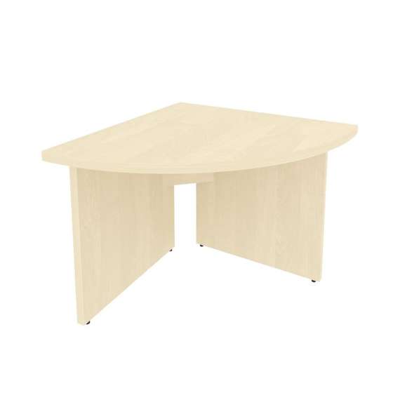 First Угловой модуль переговорного стола левый KPR-4 (L) Клен 900*900*765
