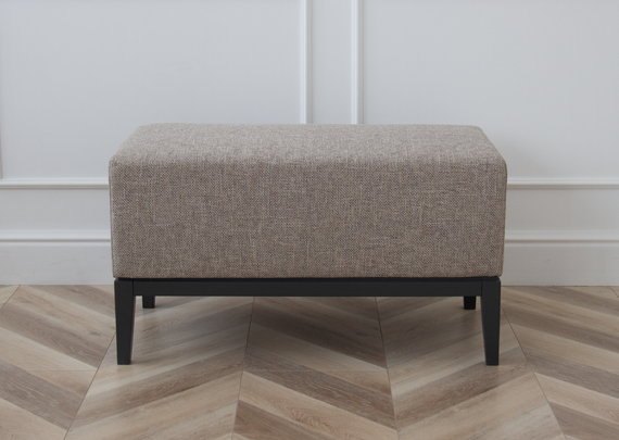 Банкетка Fjord 80 см (бежевый, рогожка)