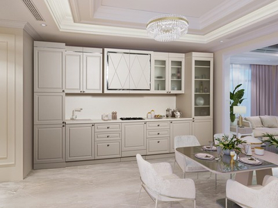 Кухонная мебель «Лючия» сатин