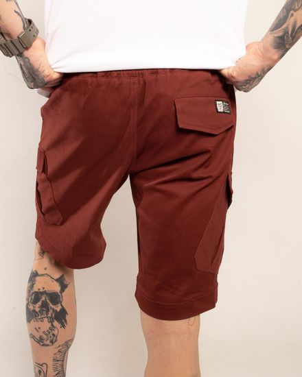 Шорты COOL PENGUIN Twill Lycra (Бордовый)