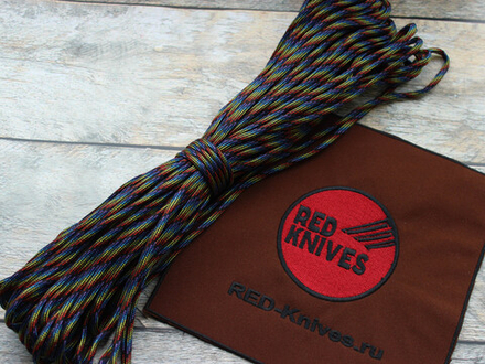 Паракорд 550 радуга (7 жил) RZ Manufacturer PC007 - 1 метр