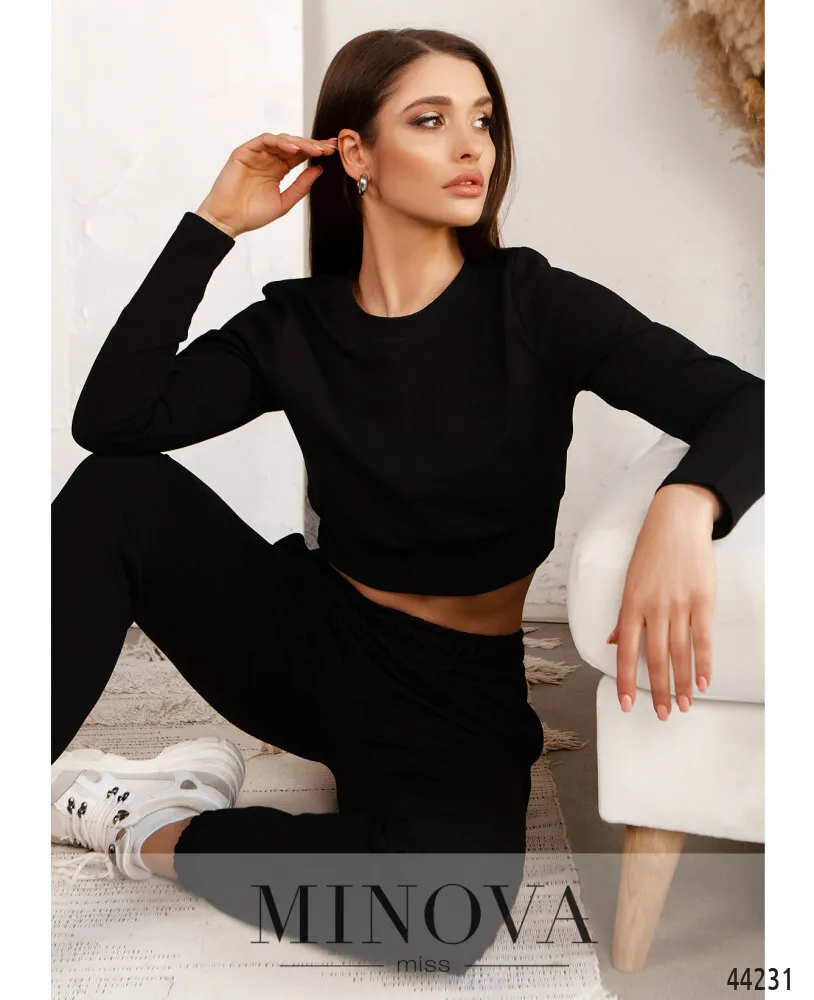 Костюм 2151-черный Minova