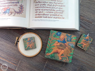 Магнит "Меланхоличный котик"