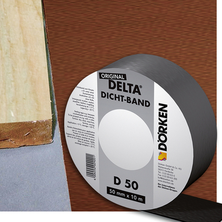 DELTA-DICHT-BAND DB 50 уплотнительная лента для контробрешётки (0,05х10м), упак.