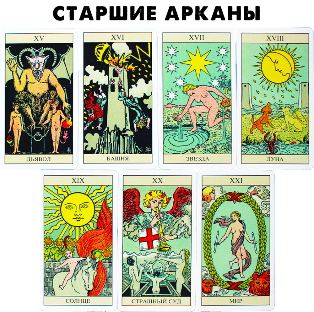 Набор "Таро Уэйта. Новое издание под редакцией Джордано Берти"