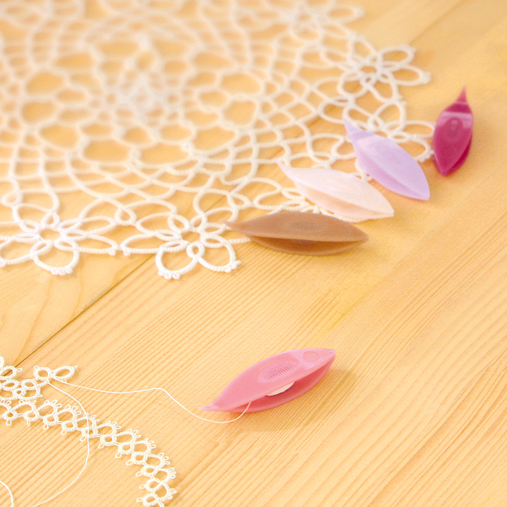 набор челноков для плетения фриволите Clover