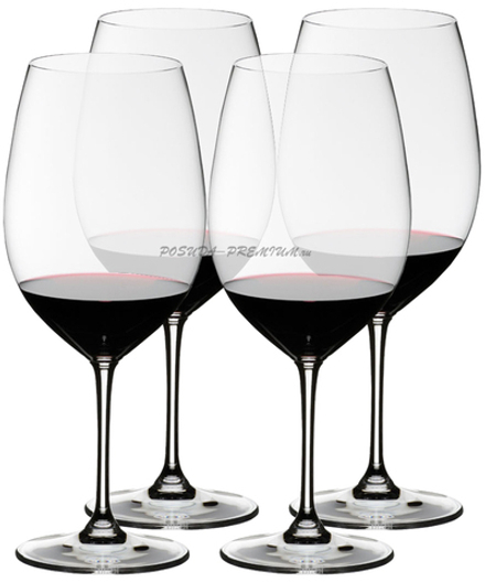 Riedel Фужеры для красного вина Cabernet Sauvignon Vinum XL 960мл - 4шт