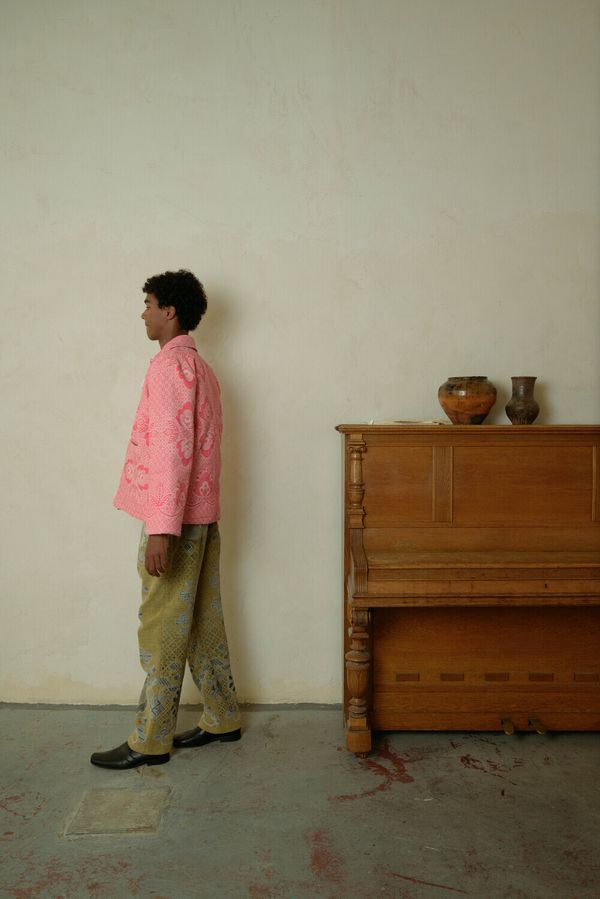 Куртка Укороченная Теплая / Short Red Padded розовая - фото 6