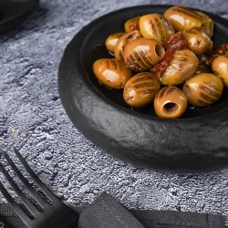 Блюдо круглое d 15 см h4 см Black Raw Stellar P.L. Proff Cuisine [4]