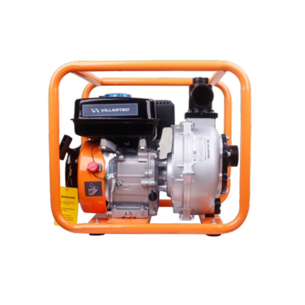 VILLARTEC GHP50 бензиновая мотопомпа 7 л.с, 400 л/мин, диаметр 50 мм, 2103490000