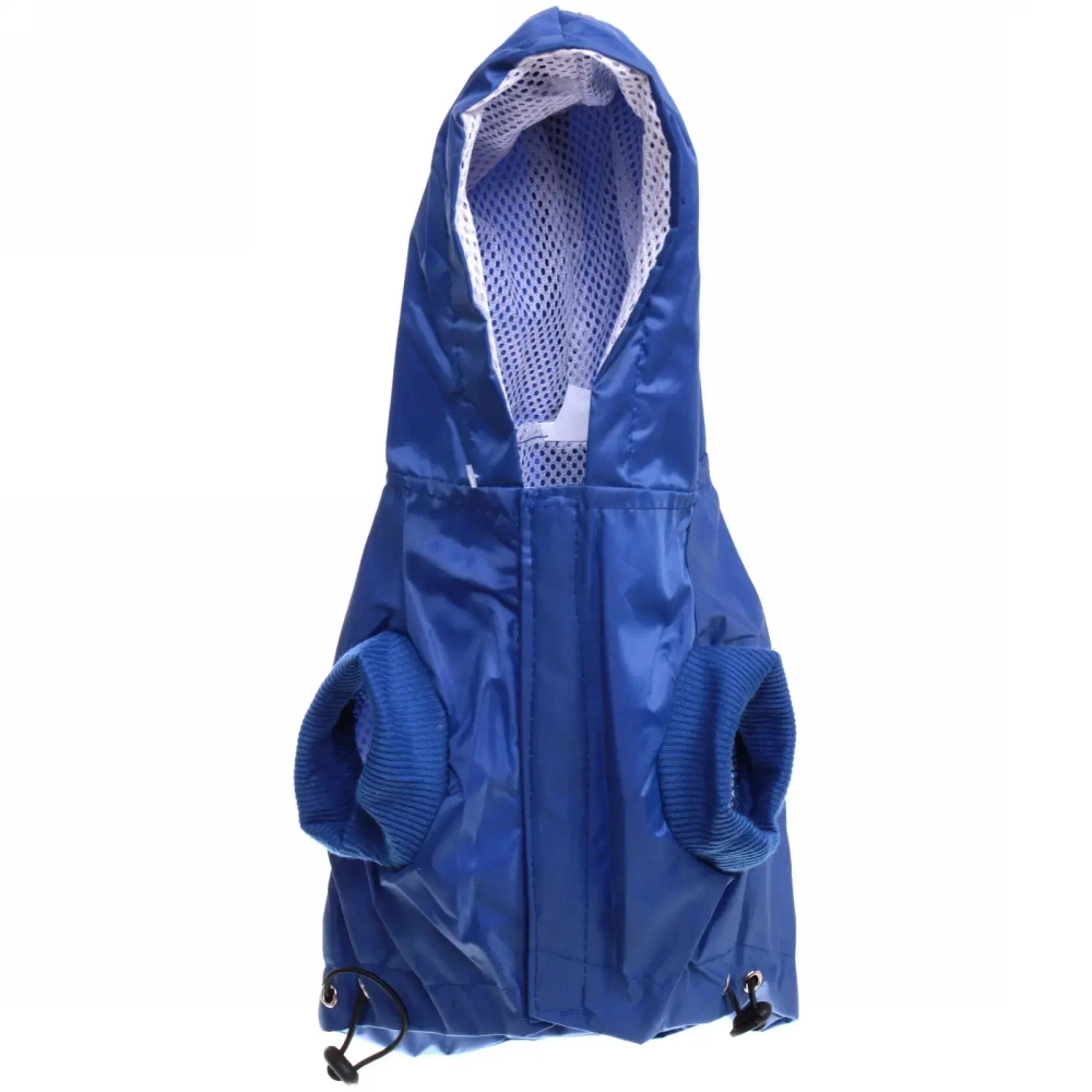 Дождевик-плащ для собаки «Молния» с капюшоном, размер XXL (40*54*40см)