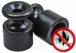 Изолятор пластиковый ретро Черный Bironi B1-551-23