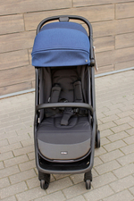 Детская прогулочная коляска Espiro Nox Серый (Silver Moon 27/2022)