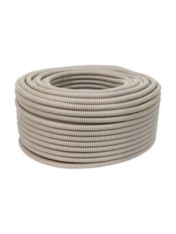 Гофрированная труба ПВХ Gigant легкая серая D16 с зондом 100м 10116-100GI