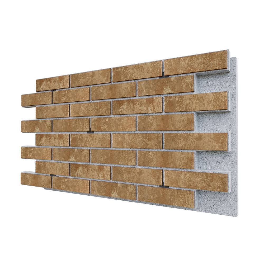 Негорючая термопанель ППС PRO Paradyz Ilario Beige Elewacja 0,60 м², 1020x600 мм