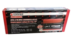 Отвертка ударная с набором бит и адаптером,13пр 1/2''(F)х5/16''(F) (PH 1,2,3,4х36мм, PH3х80мм, SL 5,6,7,8х36мм, SL8х80мм, H 7,8х36мм) в метал. кейсе Forsage F-5064A