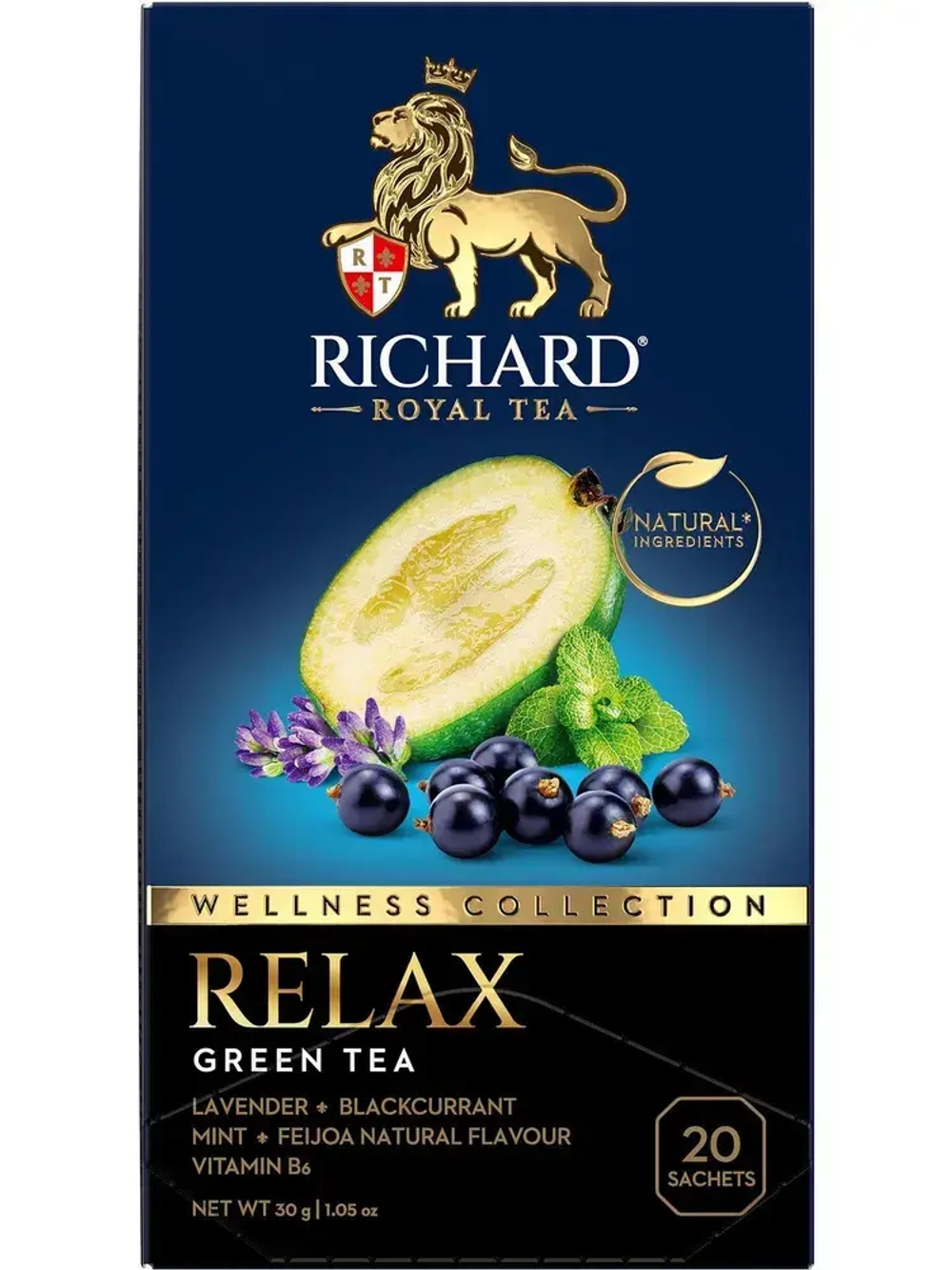 Чай в пакетиках RICHARD RELAX, 20 шт