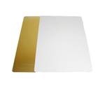 Подложка усиленная двусторонняя золото/белый 3.2мм 30х40