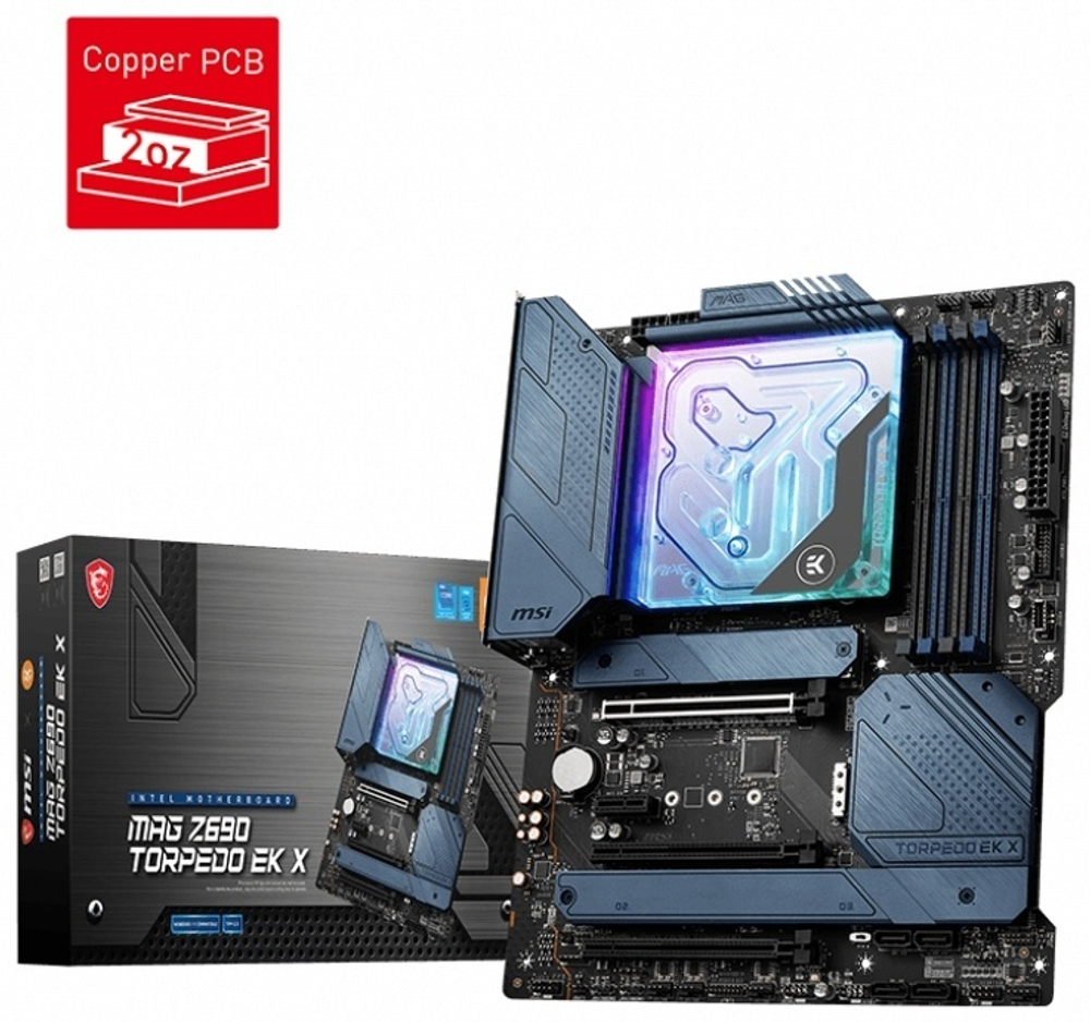 Материнская плата MSI MAG Z690 TORPEDO EK X