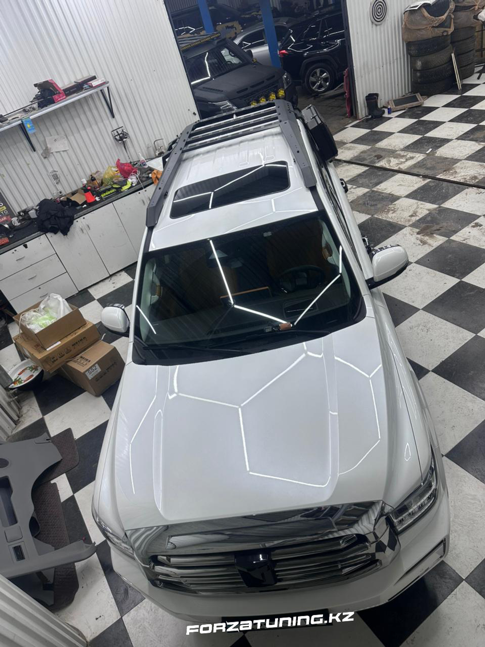 Платформа на крышу и лестница для TANK 500 2022-2025+ танк органайзер багажник