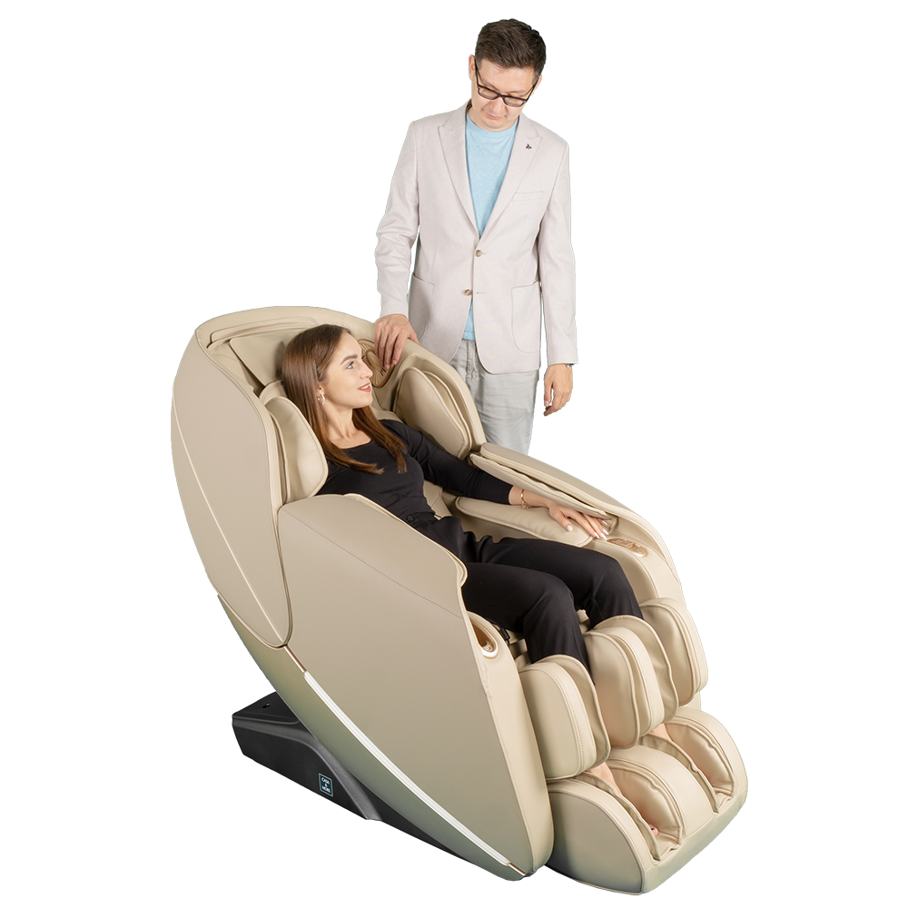 Массажное кресло Casa&More Crown 1.0 Кремовый