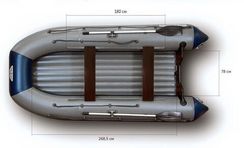 Лодка ПВХ ФЛАГМАН 380L