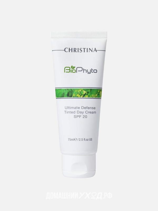 Дневной крем «Абсолютная защита» с тоном (шаг 8b) Bio Phyto Ultimate Defense Tinted Day Cream SPF 20, Christina, 75 мл