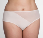 Трусики-слипы из микрофибры и сетки (Размер: XXXL) (Цвет: черный)