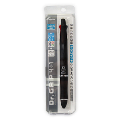 Многофункциональная ручка Pilot Dr.Grip 4+1 0.7 Black (блистер)
