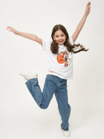 Детская футболка с принтом Soul (Размер: 152-158) (Цвет: белый)