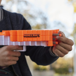 Hasbro Nerf Elite - пусковая установка для арбалета Minecraft Pillager + стрелы F4415