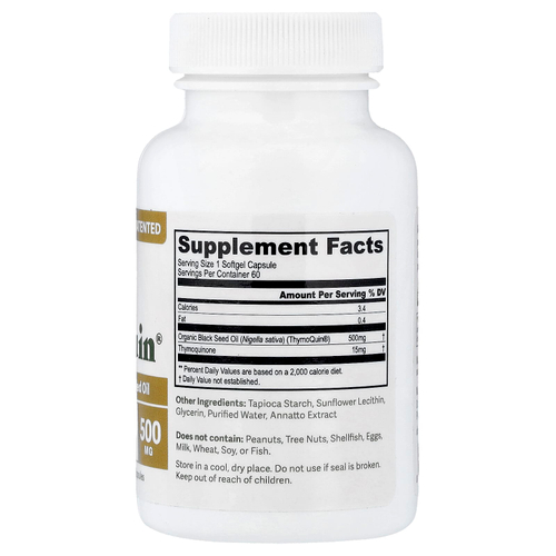Dr. Murray's, ThymoQuin®, 500 мг, 60 мягких гелевых капсул